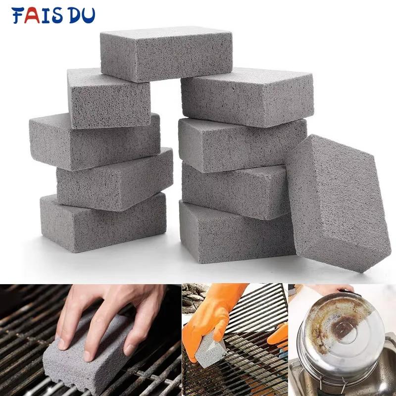 FAIS DU BBQ Grill nettoyage brique bloc gril pierre supports taches graisse nettoyant BBQ outils pou
