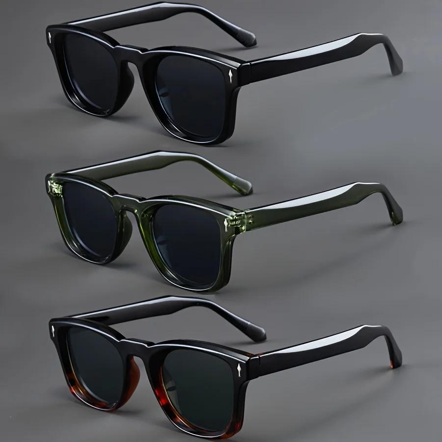 Lunettes classiques à monture complète pour hommes et femmes, polyvalentes, tendance rétro avancée, 