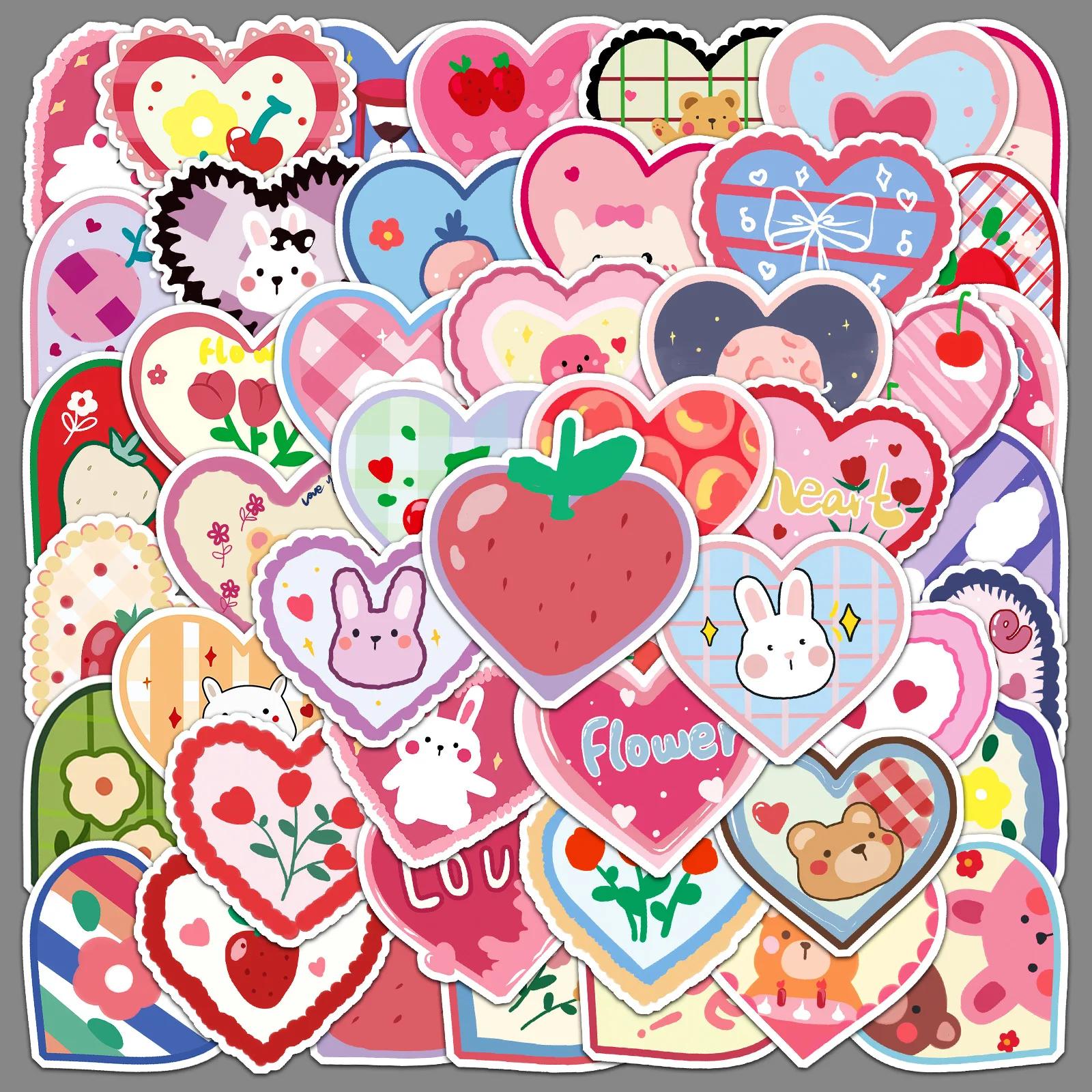 Autocollants de graffiti de dessin animé mignon, autocollants décoratifs étanches, bricolage créatif