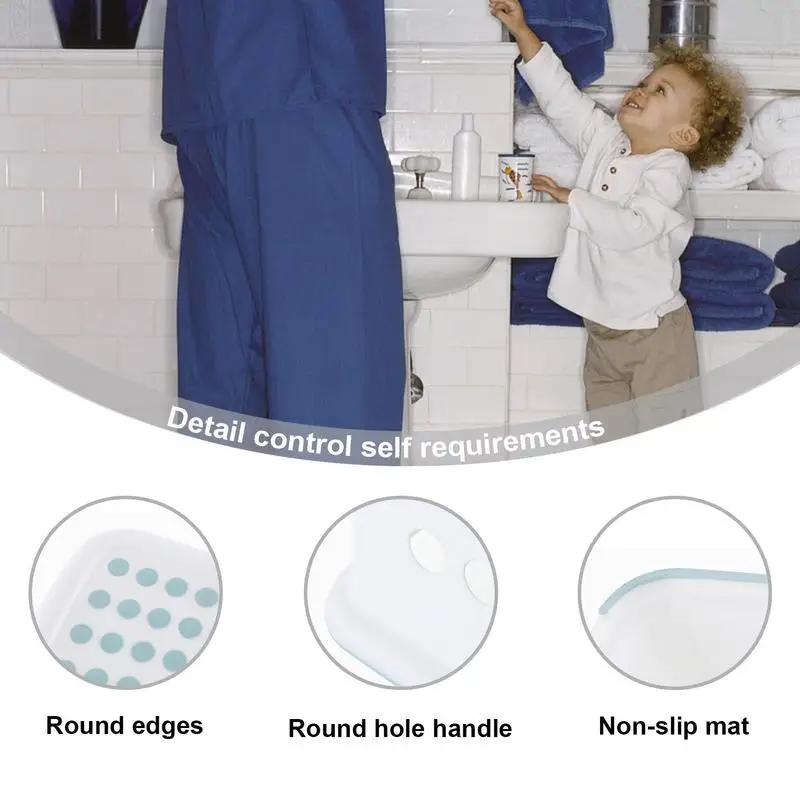 Escabeau pour enfants, siège d'entraînement aux toilettes, surface coordonnante, escalier de bain, t