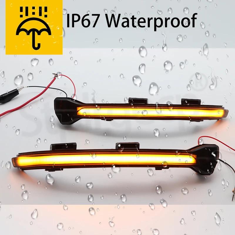Clignotant dynamique LED pour VW Golf 7 GTI R GTE GTD MK7.5 13-19 Touran Jetta MK7, indicateur de ré