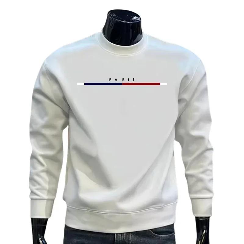 Offres spéciales automne hiver hommes sweats imprimer col rond haute qualité décontracté homme popul