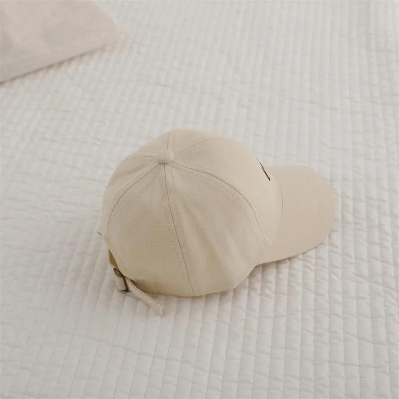 Chapeau de Baseball pour enfants de 2 à 8 ans, couleur unie, pour garçons et filles, chapeaux en lan