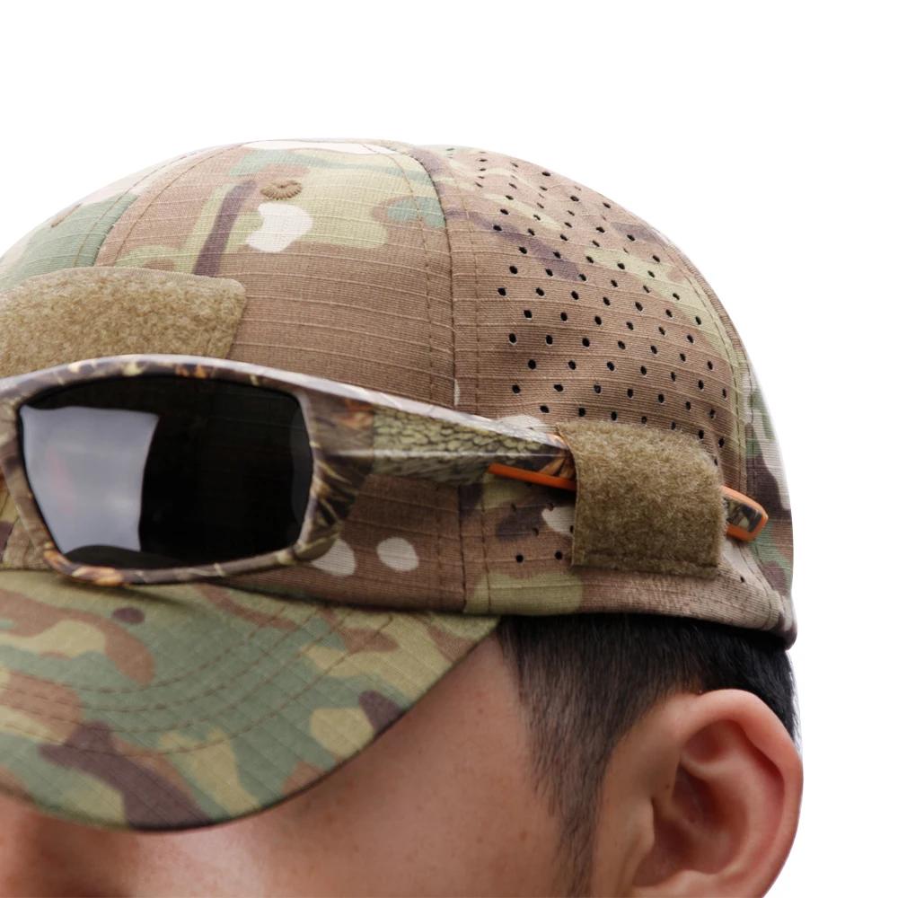 Casquette de Baseball Camouflage pour hommes, chapeau de protection solaire respirant, Sports de ple