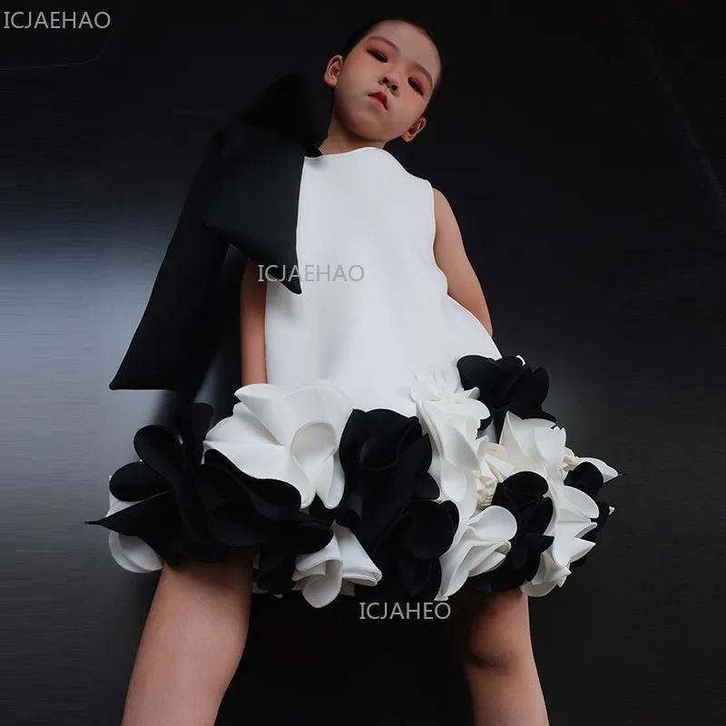 Robe de soirée pour bébé fille, tenue de cérémonie pour enfants, costume de princesse pour le premie