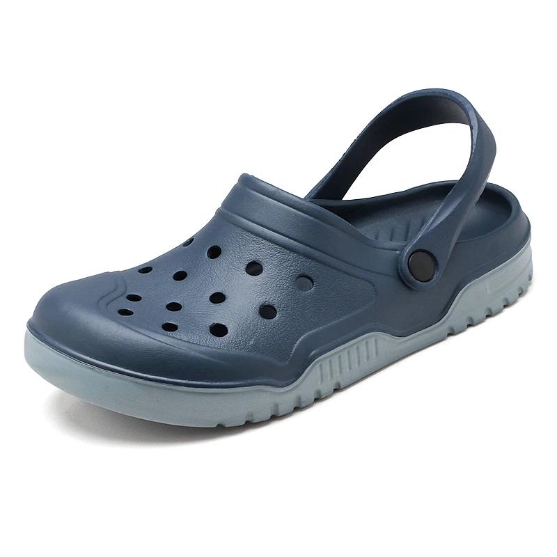 Plus grande taille 50 51 52 53 54 été sandales en caoutchouc hommes sabots chaussures de jardin Zuec