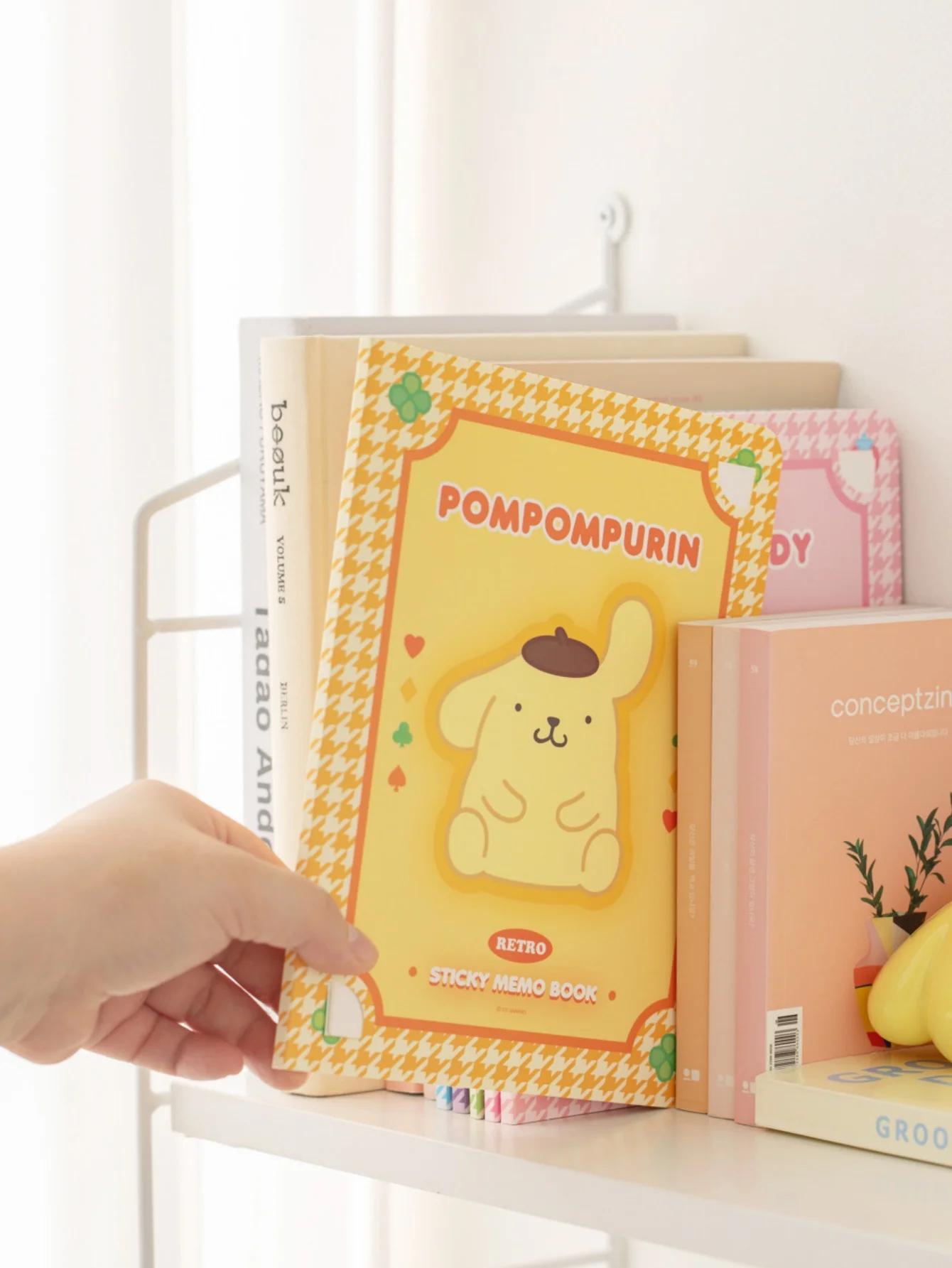 Bloc-notes collant Sanrio Hello Cute Kitty & Kuromi Cinnamoroll, bloc-notes en papier oblong adorabl