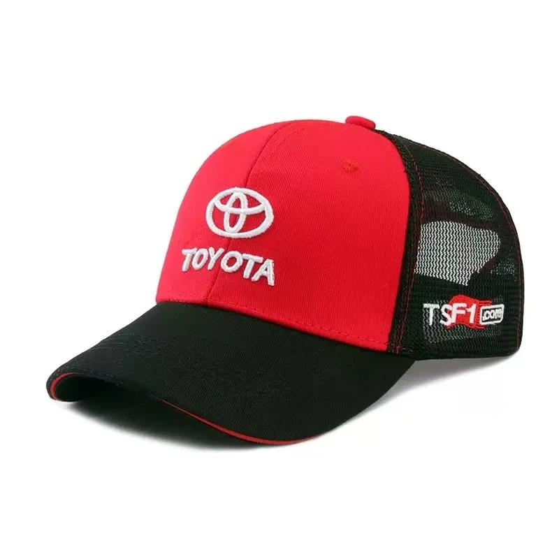 Casquette de baseball brodée F1 de haute qualité pour homme, style 2026 Toyota, et visière pare-sole