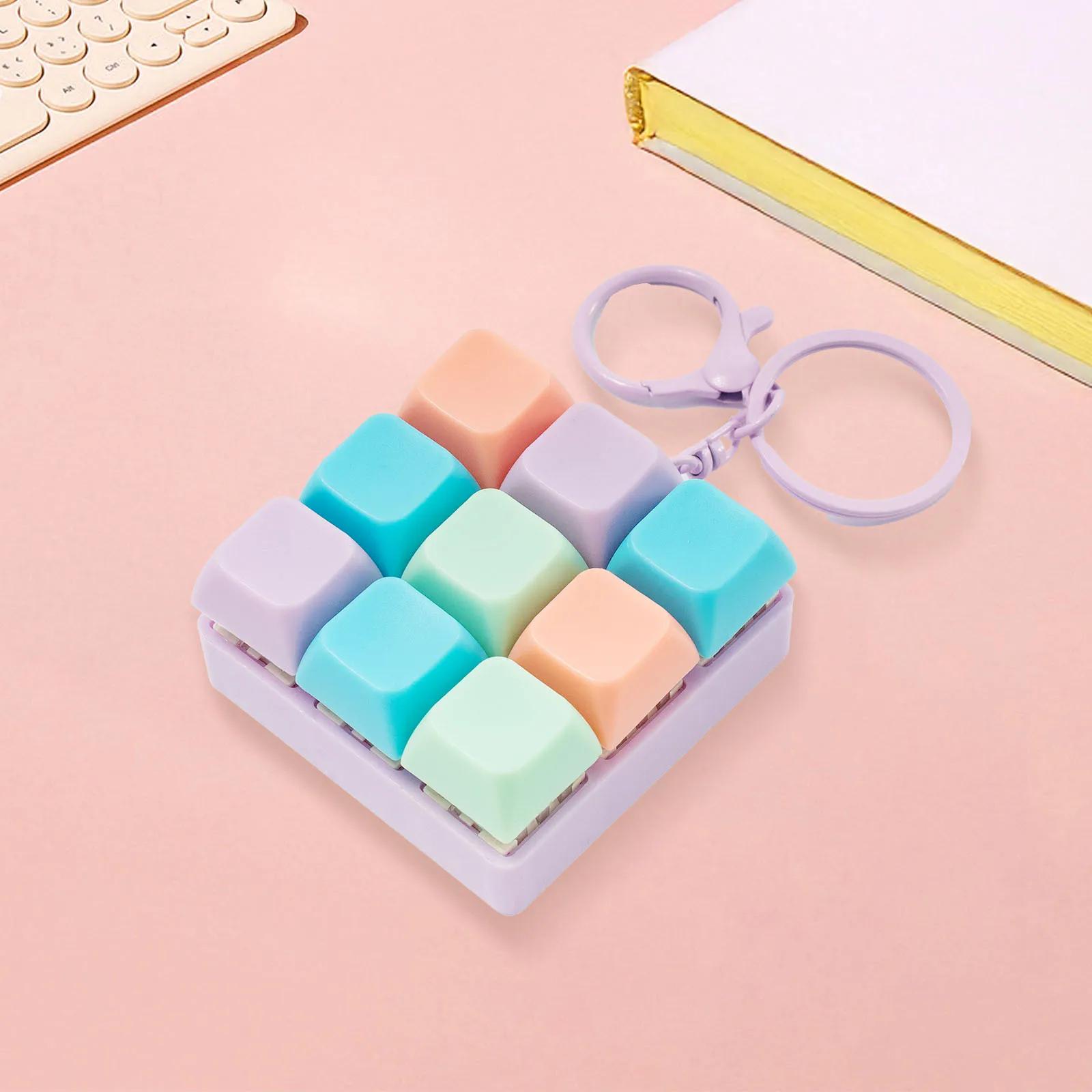 Fidget décompression 9 clavier clé jouet pour adultes Antistress jouets garçons filles Anti-Stress d