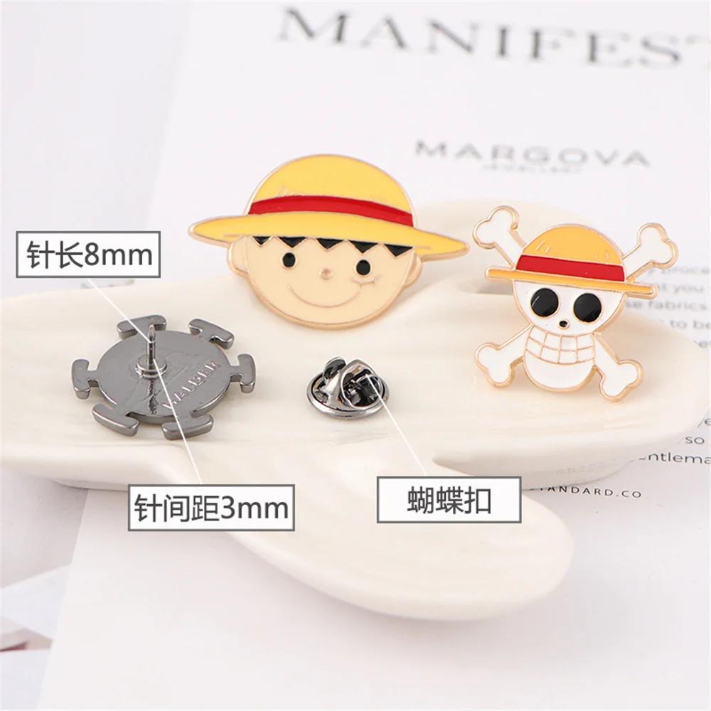 Broche de Personnalité de Dessin Animé, Danemark ge en Métal, Accessoires de Cartable pour Étudiants
