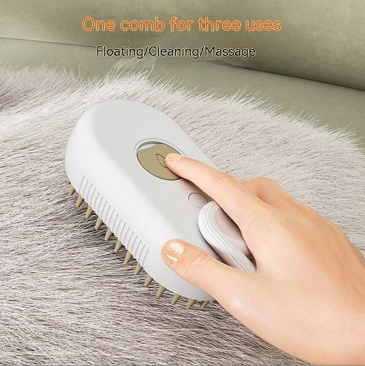 Nouveau peigne de pulvérisation pour animaux de compagnie pour chats et chiens peigne d'épilation de
