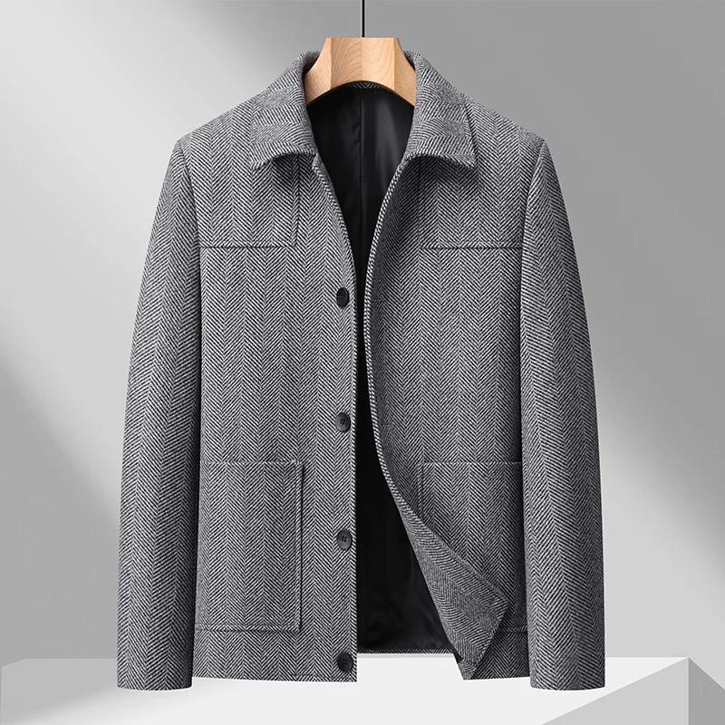 Nouvelle Veste Homme Printemps/Été 2026 - Anti-plis, Douce, Coupe Ajustée, Manteau de Mode Professio