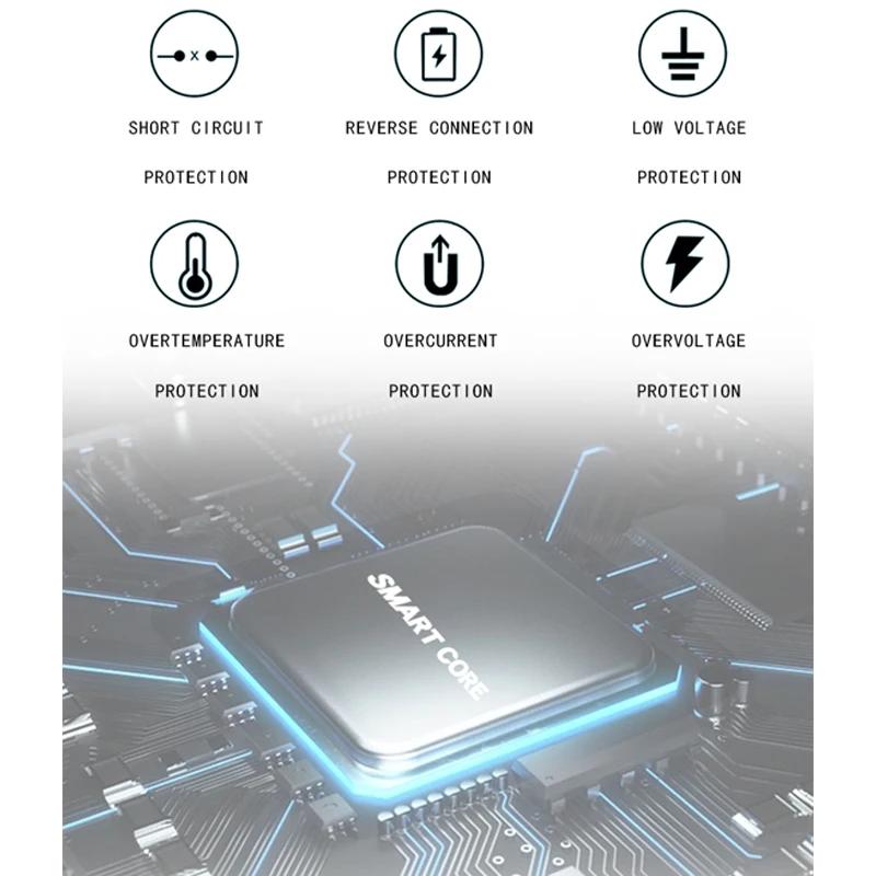 EAFC – chargeur de batterie de voiture haute puissance 400W, réparation d'impulsions intelligente, b