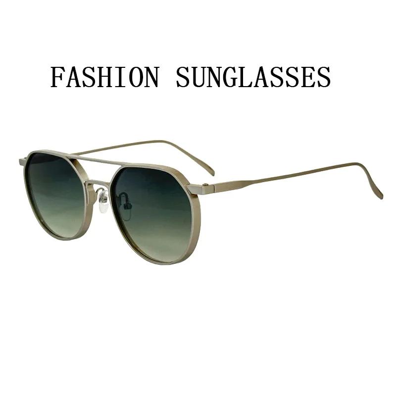 Lunettes De soleil ovales pour hommes 2024 lunettes De mode Vintage lunettes De soleil De créateur f