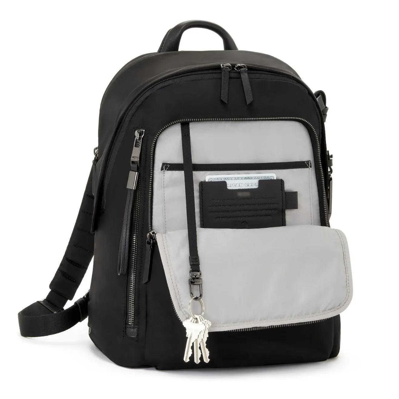 Sac à dos décontracté pour femme, en nylon balistique, pour ordinateur portable, voyage d'affaires, 
