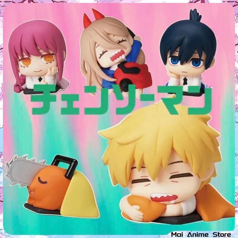 Figurine mignonne Chainsaw Man Power, statue Aki Denji, figurine d'action Makima endormie, décoratio