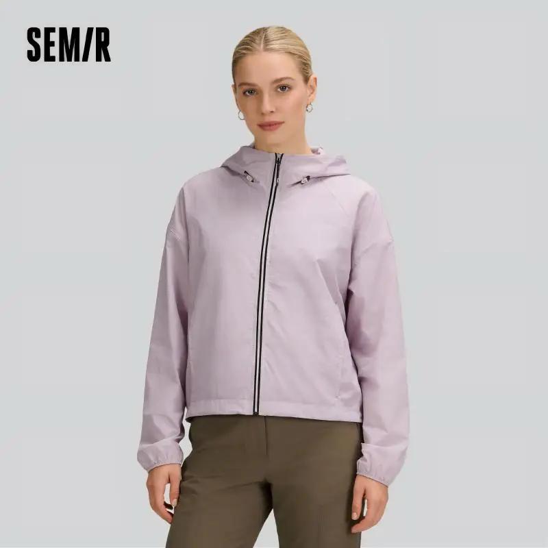 Veste UV Femme Semir 2026 – Col court, coupe ample, sensation fraîche, style décontracté élégant, do