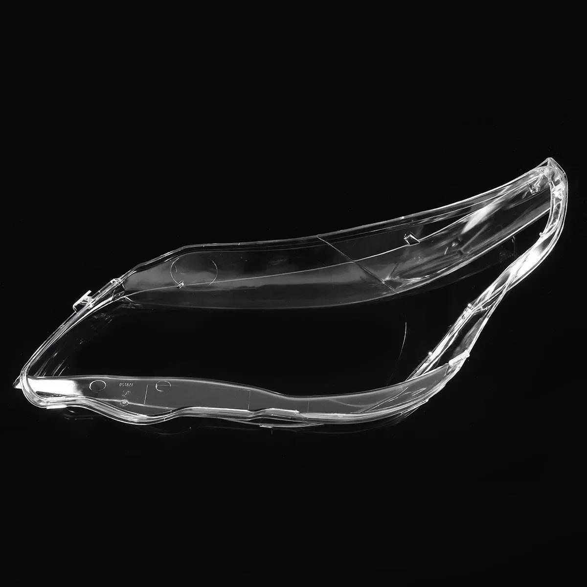 Couvercle de lampe en verre pour lentille de phare de voiture droite et gauche, coque d'abat-jour po