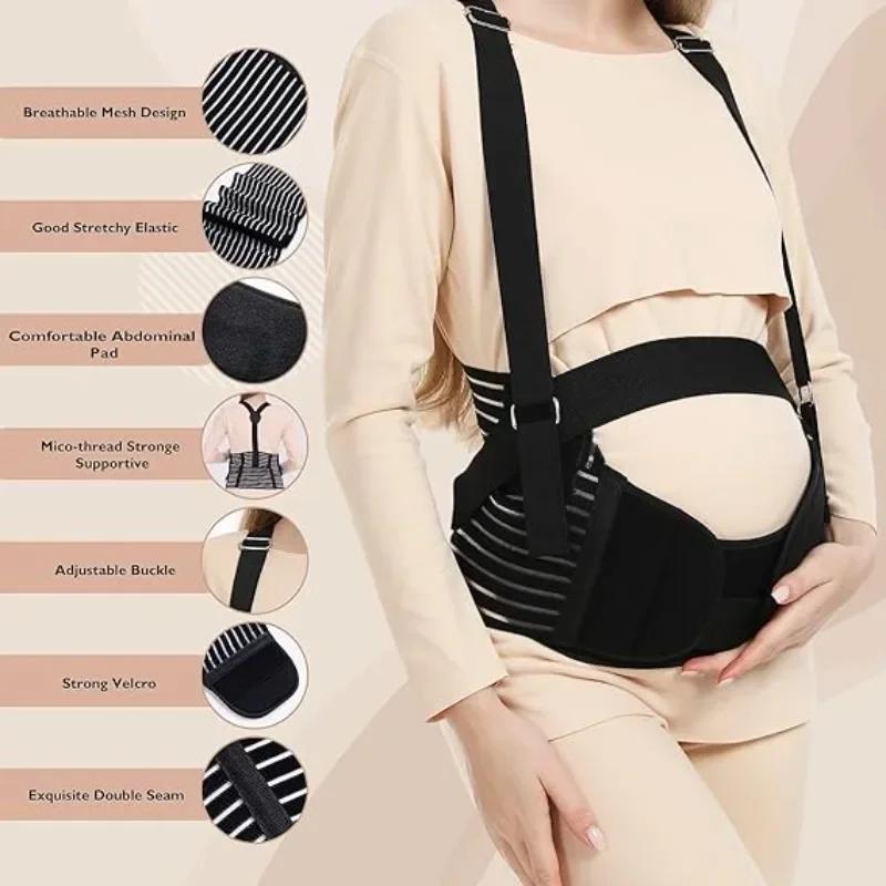 Ceinture de maternité, soutien de grossesse, reliure abdominale respirante, ceinture de taille régla
