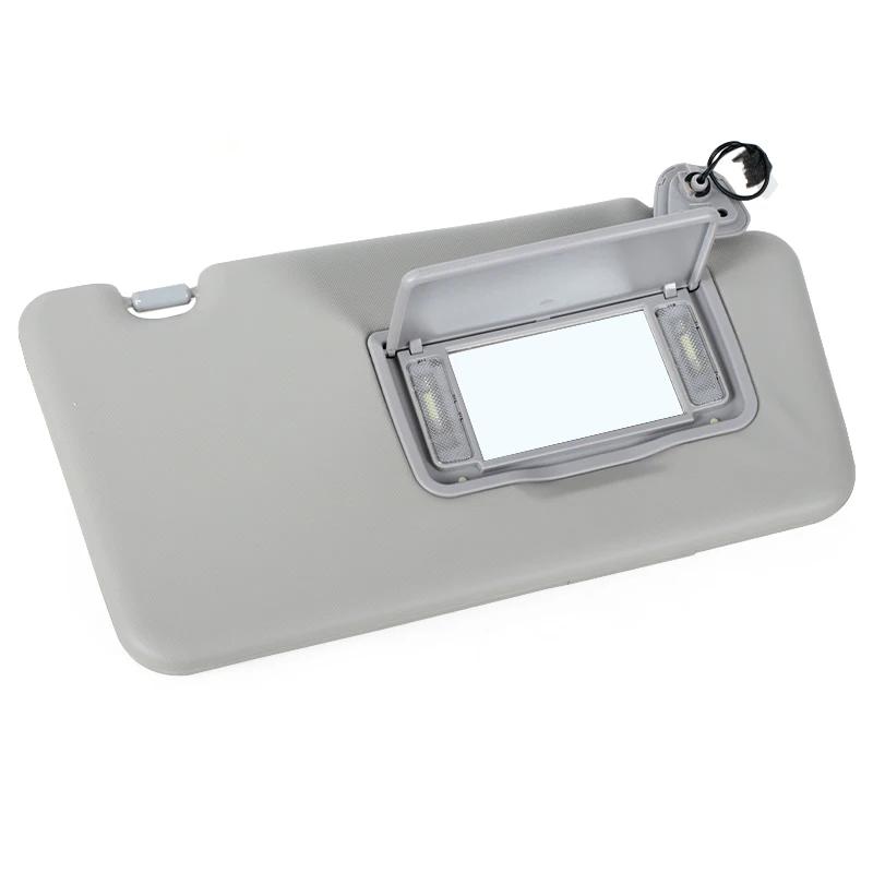 Pare-soleil avant de toit de voiture avec lumière de miroir de maquillage, pare-soleil pour Renault 