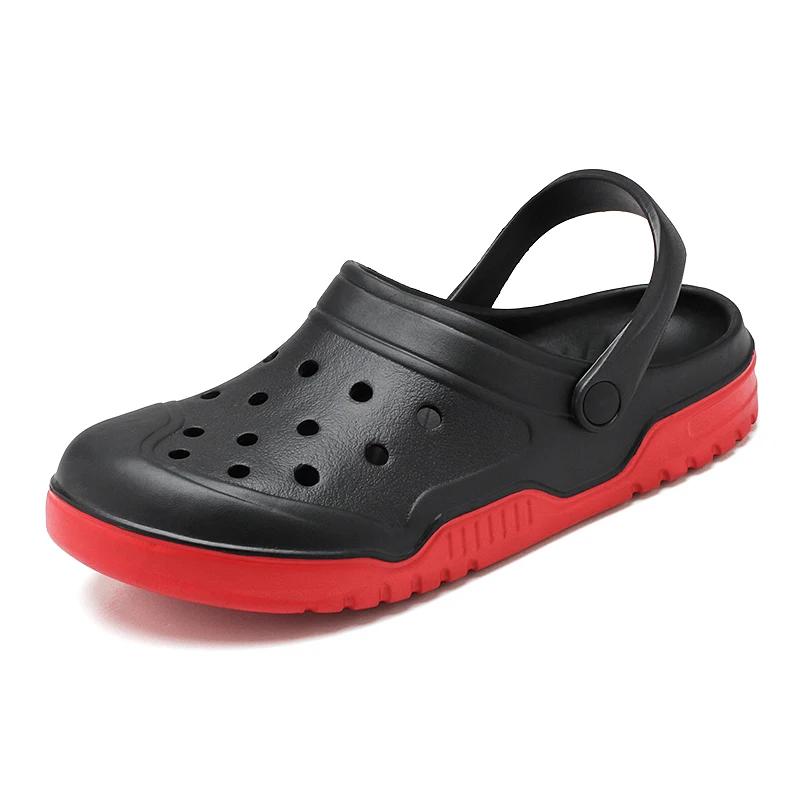 Plus grande taille 50 51 52 53 54 été sandales en caoutchouc hommes sabots chaussures de jardin Zuec