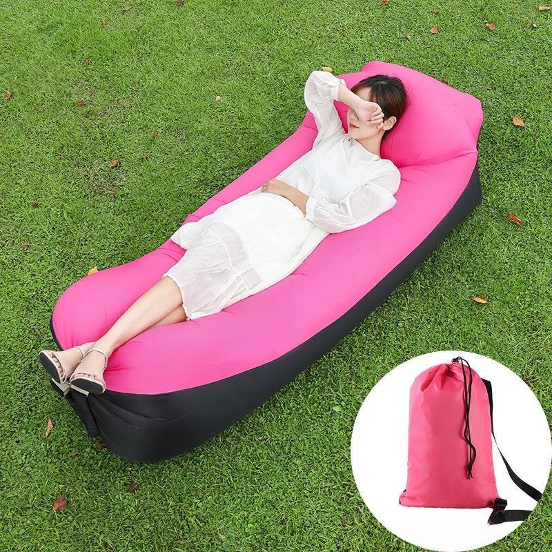 Canapé-lit gonflable rapide, produits d'extérieur, tendance 2024, sac de couchage de bonne qualité, 