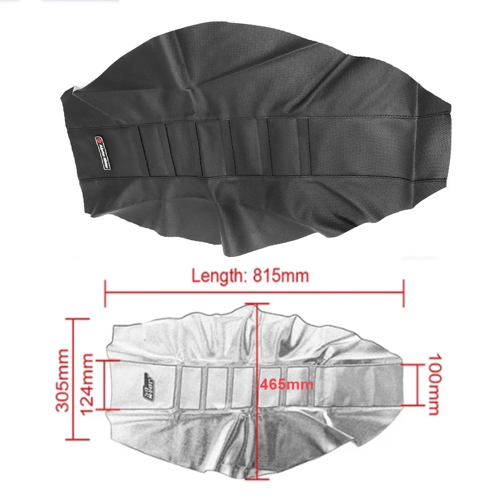 Housse de siège à pince universelle en PVC, souple, extensible, antidérapante, pour Honda, Yamaha, S