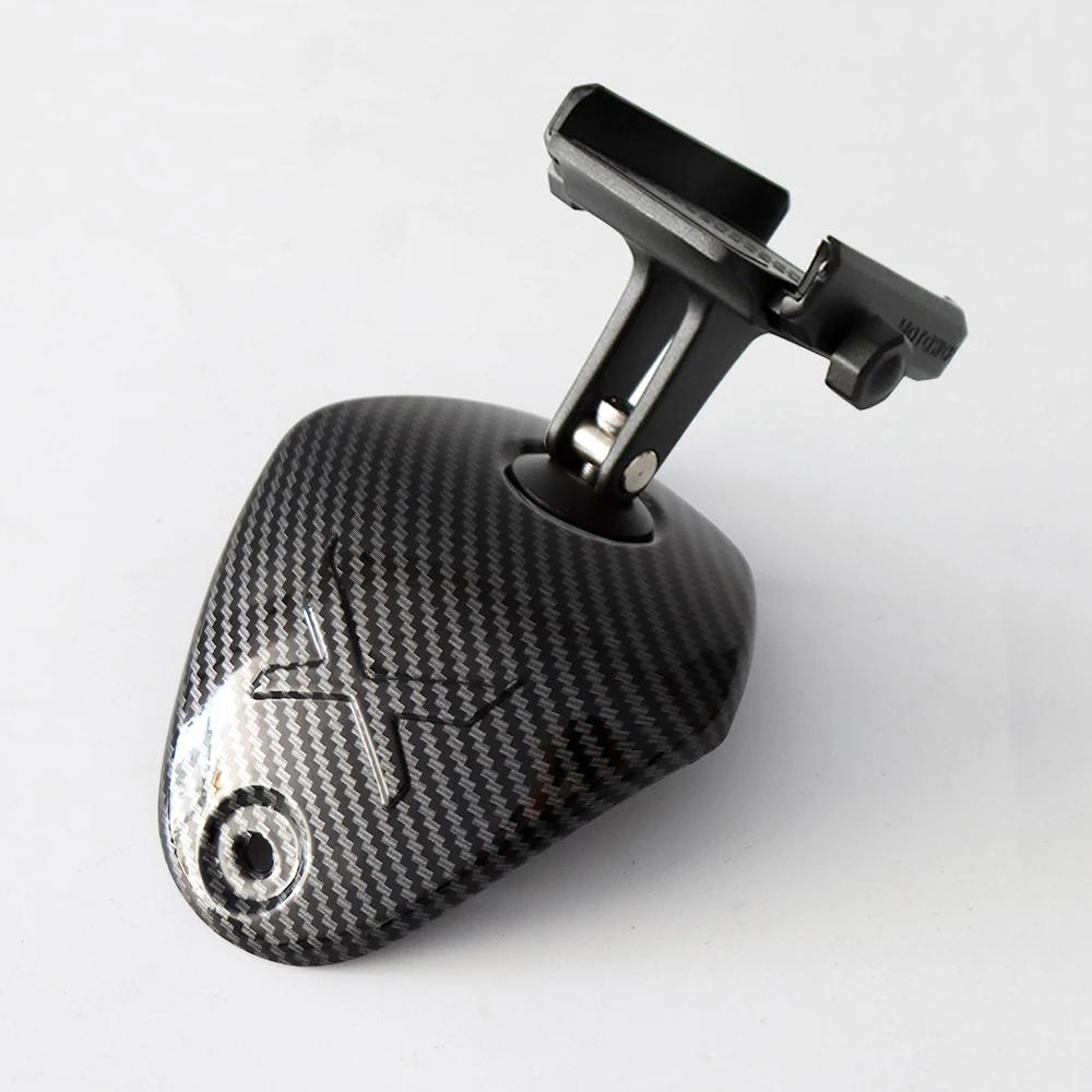 Pour YAMAHA XMAX 300 XMAX300 motif en Fiber de carbone garde-boue arrière guidon supérieur couvercle