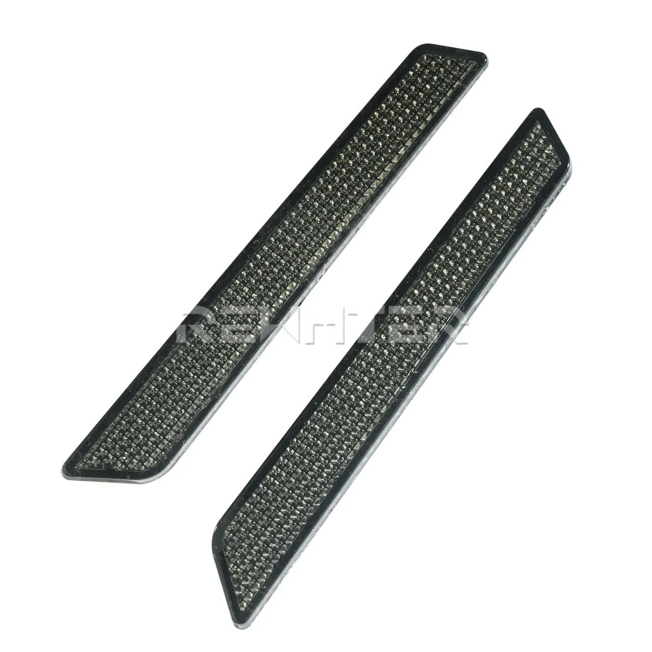 Couvercle de loquet réflecteur de protection pour sacoche de moto, 2 pièces, pour Harley Touring Ele