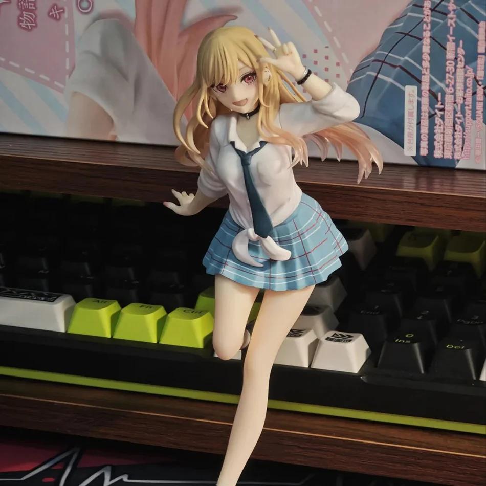 Figurine originale My Dress Up Darling Kitagawa Marin, uniforme scolaire, modèle debout, jouet cadea