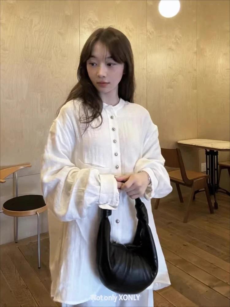 Sac Croissant Mini en Cuir Véritable, Sac Croissant en Peau de Mouton, Sac Porté Épaule, Sac Dumplin