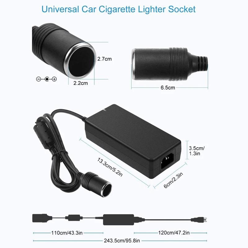 Adaptateur secteur pour allume-cigare Laguna, convertisseur d'alimentation pour voiture, DC 110V, 22