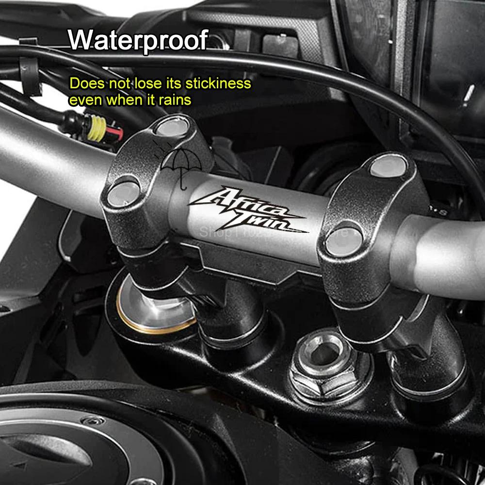 Autocollants réfléchissants imperméables pour moto, autocollants imperméables Africa Twin 750 XRV po
