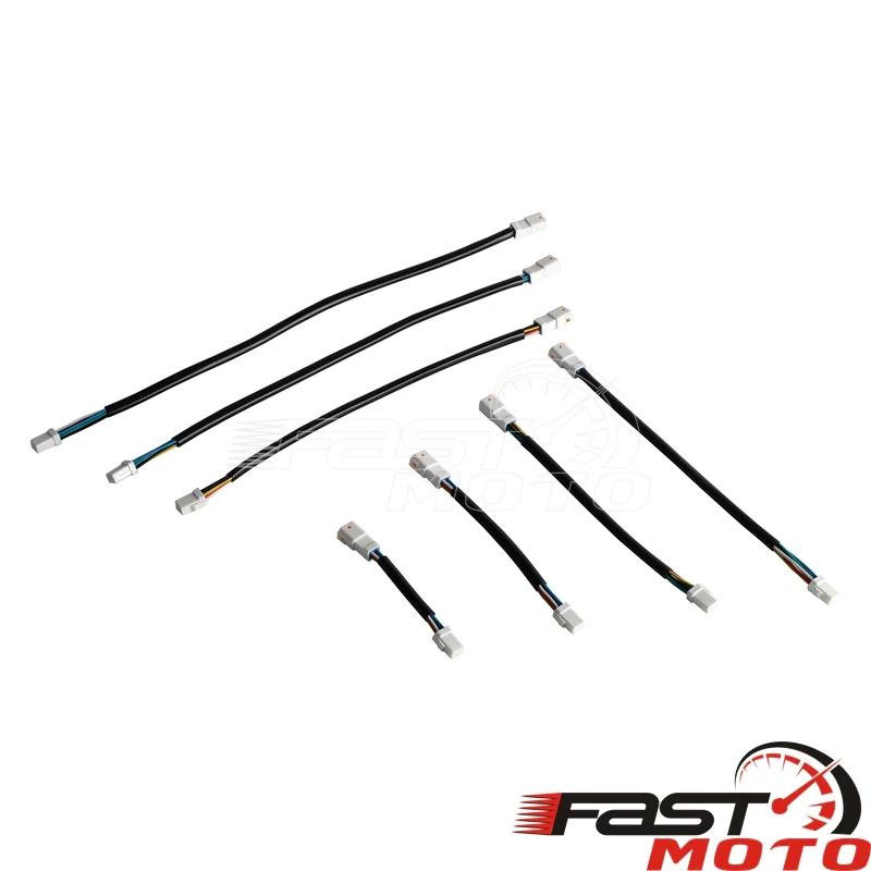 Extension de Fil de Guidon Électronique pour Harley Touring Softail M8 Street Bob, Installation de C