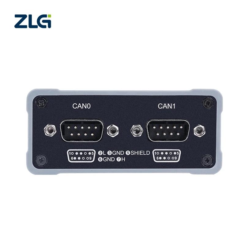 ZLG-Adaptateur CANineau Analyse du véhicule DBC UDS CANopen J1939 LIN Bus Protocol USB to CANineau B