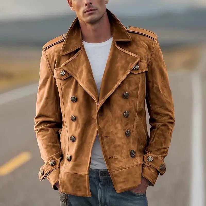 Nouvelle veste décontractée pour homme, mode automne/hiver 2026, style européen et américain