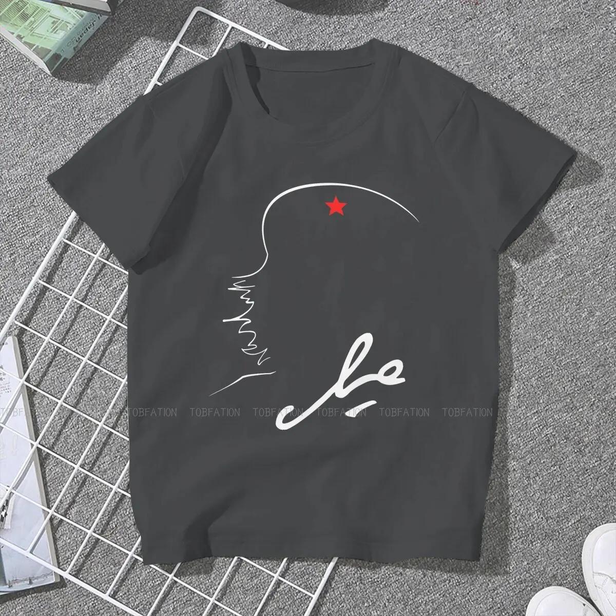 T-shirt graphique en ligne pour filles, impression argentine Che Guevara, t-shirt Streetwear, cadeau