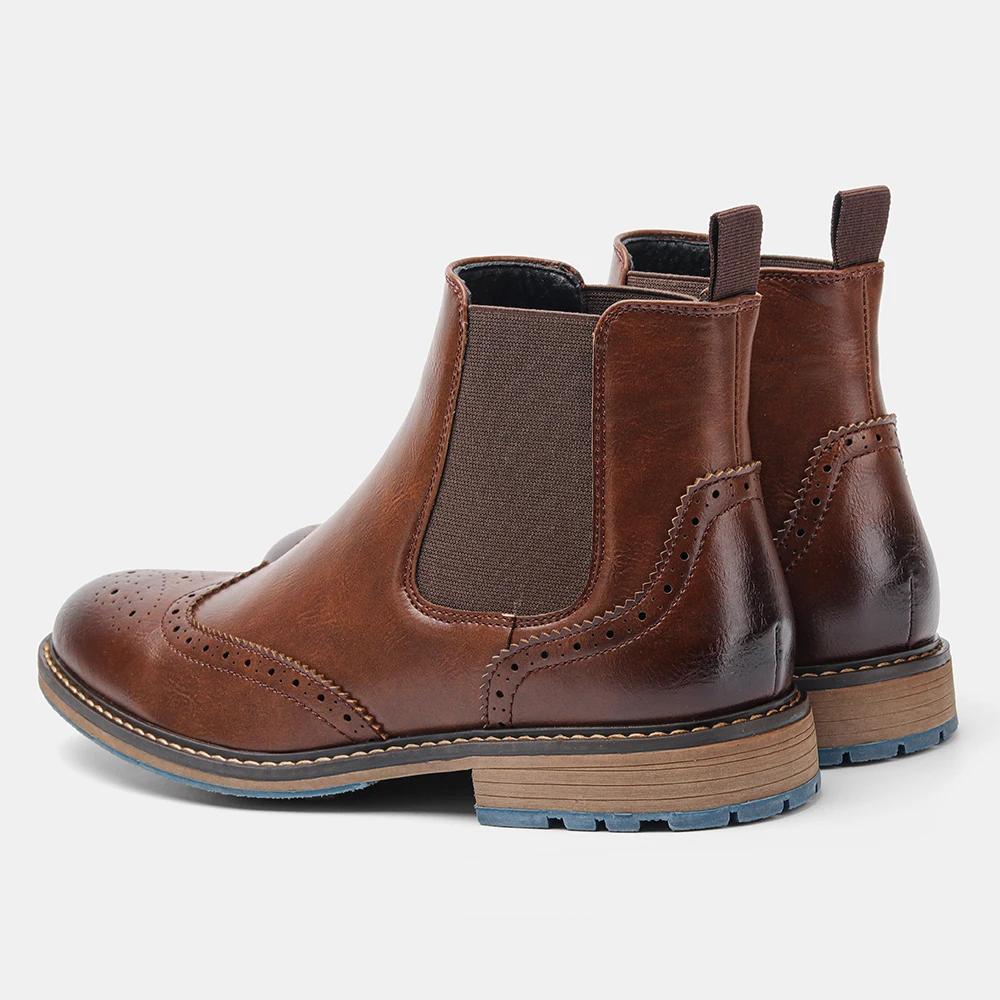 Bottes Chelsea pour hommes 2026, bottes en cuir confortables, tendance et de marque
