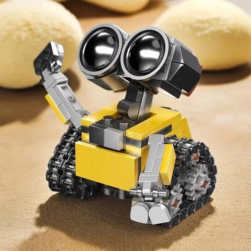 Wall.E Eve – Kit d'assemblage de Robot à petites particules, figurine d'action pour garçon, jouet éd