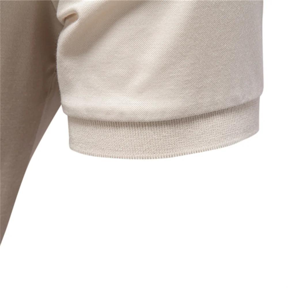 AIOPESON Polo Homme Respirant en Soie, Couleur Unie, Doux et Agréable pour la Peau, Style Décontract