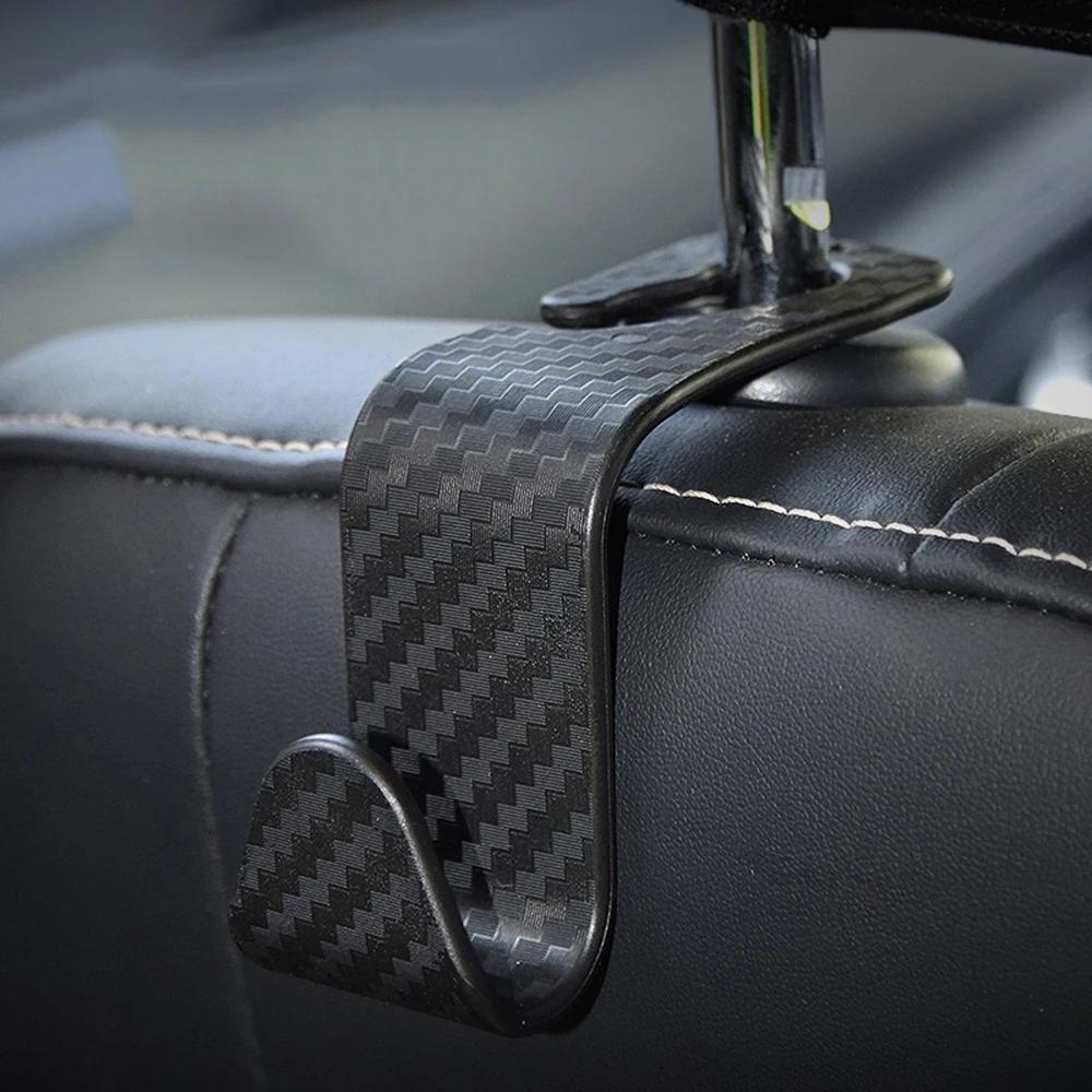 Crochet universel pour appui-tête de siège de voiture, 1/2/4 pièces, cintre de rangement pour siège 