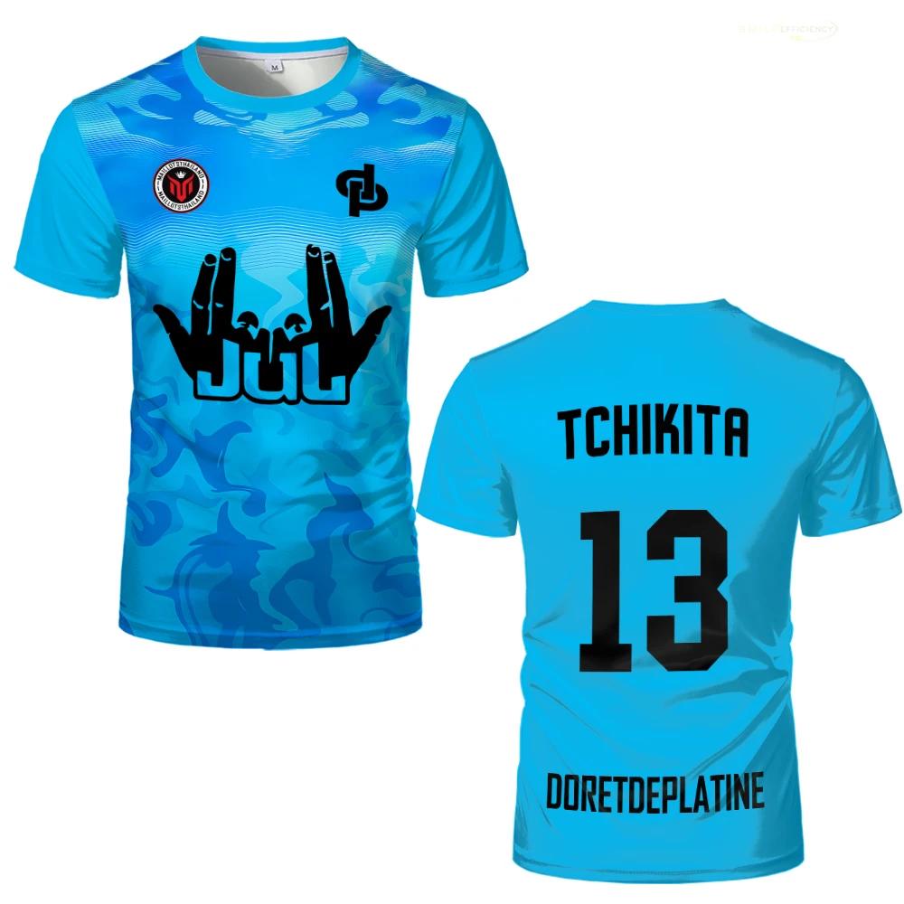 Nouveau Maillot D'été JUL Jersey Tchikita Jeunesse Respirant À Séchage Rapide Formation Football T-s