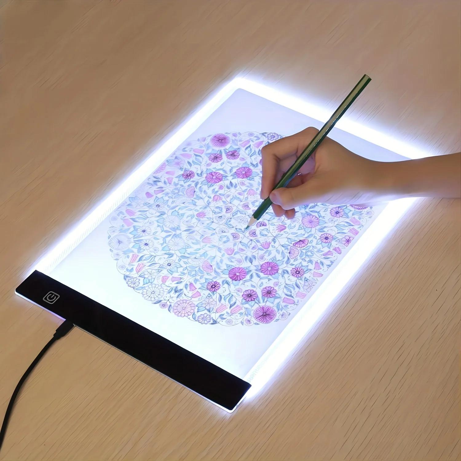 Tableau de copie de dessin Led à intensité variable, niveau A3/A4/A5, jouet pour enfants, peinture é