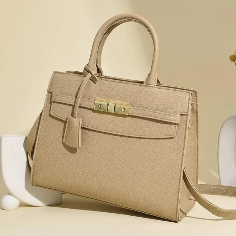 Sac fourre-tout pour femme en cuir de qualité supérieure, haut de gamme, Paris, tendance, look quoti