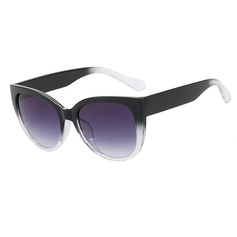 Lunettes de soleil œil de chat pour femmes, dégradé de couleur, styliste Uv400, nuances populaires I