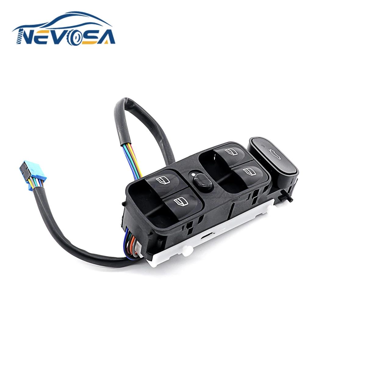 NEVOSA A 2098203410   Interrupteur de fenêtre de commande électrique, pour MERCEDES classe C W203 C1