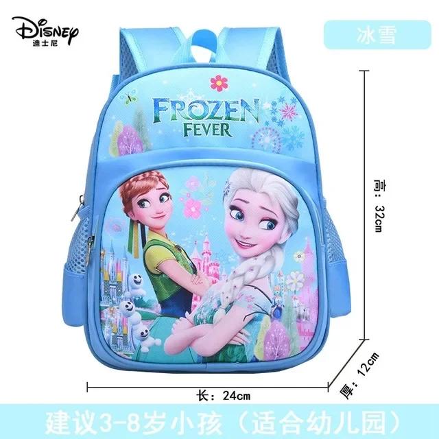 Sac à dos Disney Elsa Anna pour filles - Sac école mignon réduction charge scolaire maternelle