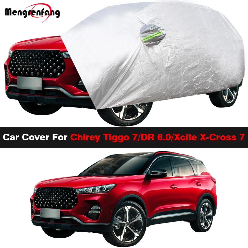 Juste de protection contre le soleil, la pluie et la neige pour voiture, Chery Chirey Tiggo 7, DR 6.