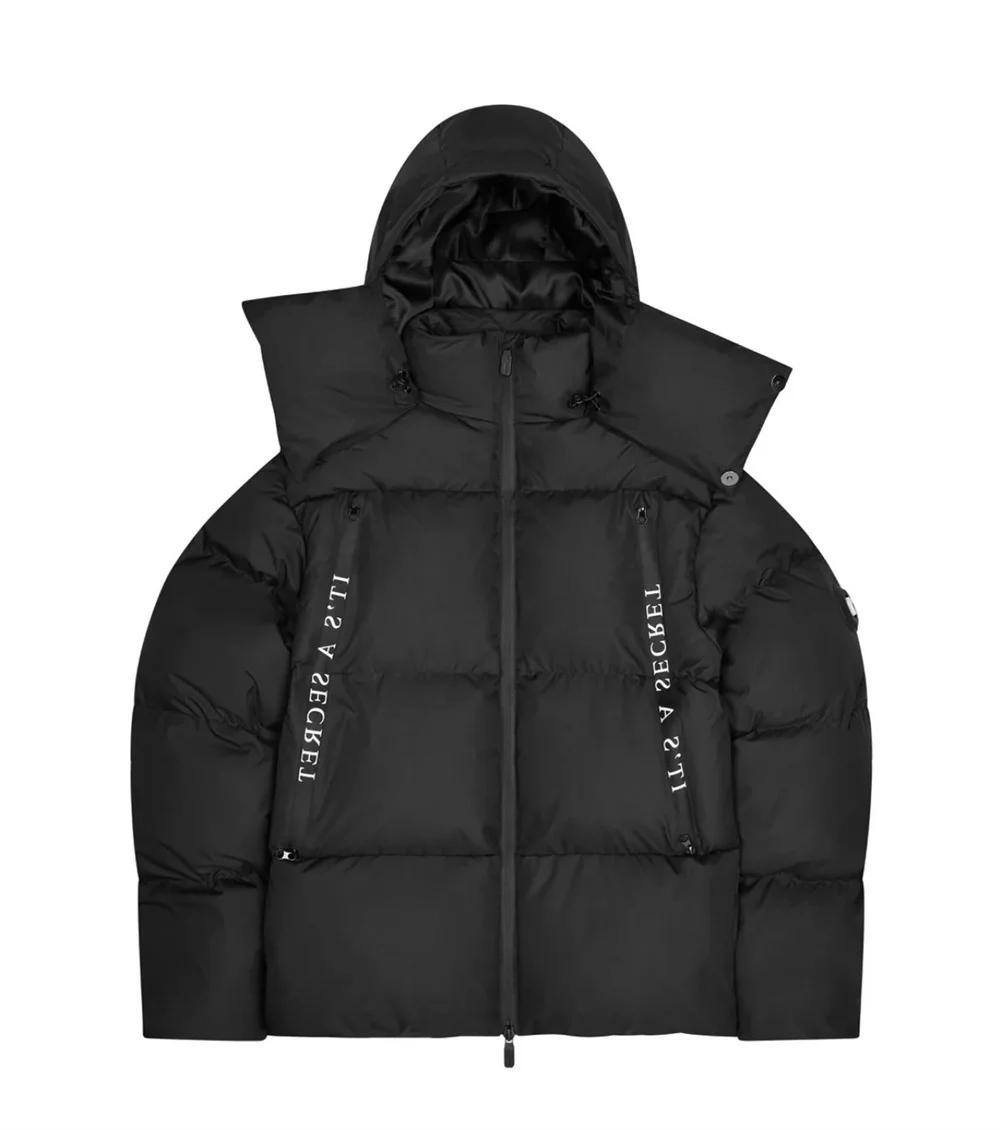 Veste longue rembourrée à capuche pour hommes et femmes, Streetwear, poches de couleur unie, fermetu