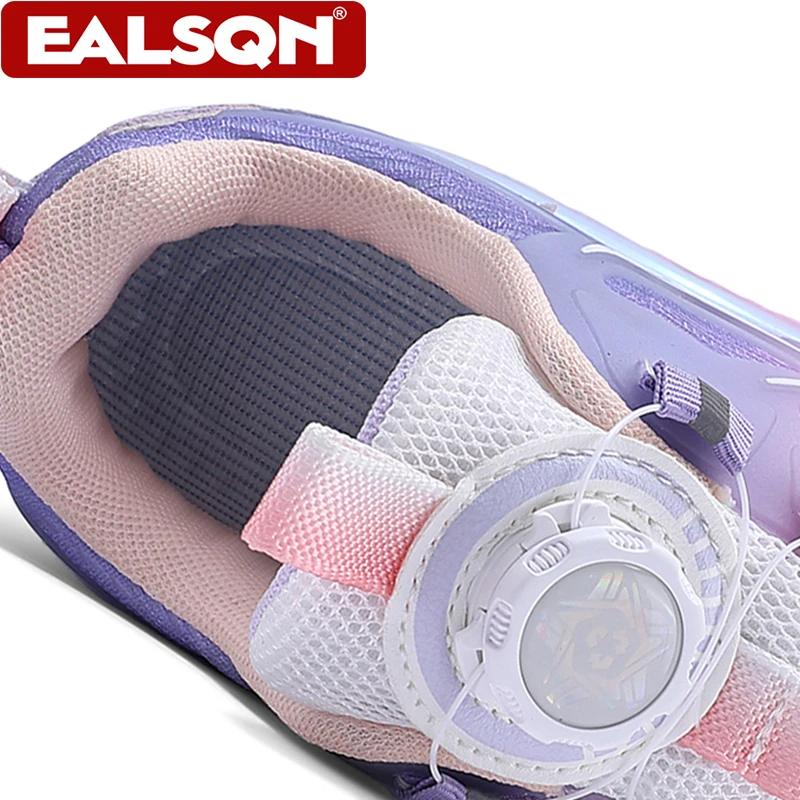 Chaussures de roller à quatre roues avec lumières LED pour enfants, garçons et filles, baskets lumin